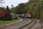 513 comes past the later era Rock Island depot and yard office north of downtown